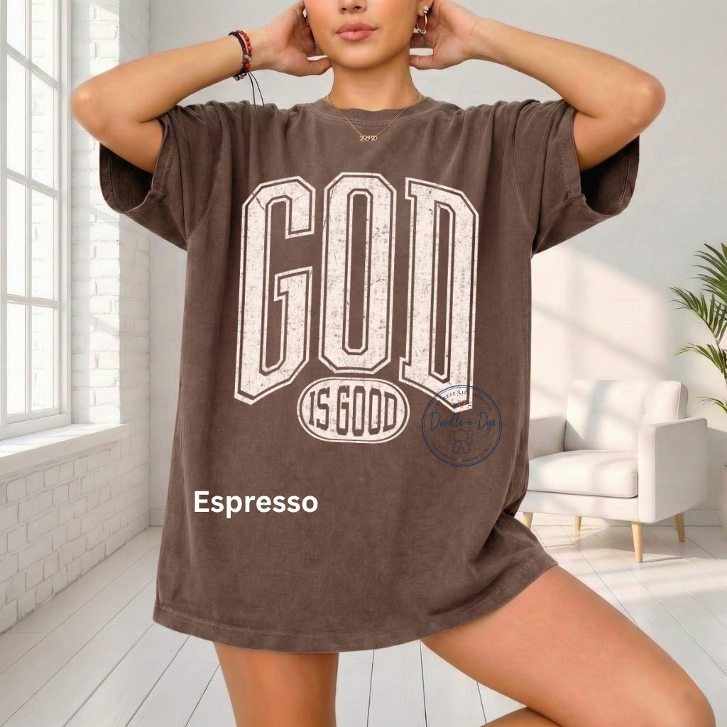 God Is Good Shirt | Christian Comfort Colors® 1717 T-Shirt | Faith Graphic Tee | Inspirational Christian Shirt | Church Gift