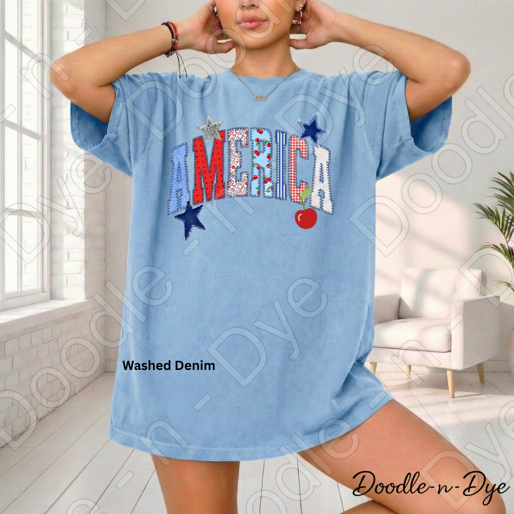 America Independence Day Shirt, Patriotic Comfort Colors Tee, 250th Anniversary Celebration Shirt, Fourth of July Tee, Patriotic July 4th Shirt, Gift for Her