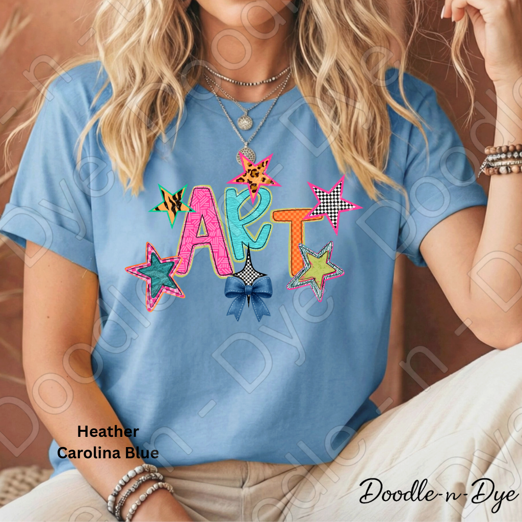 Art Teacher Bella & Canvas Tee, Back to School Teacher & Student Tee, Meet‑the‑Teacher & Classroom Photos, Beginning of School Art Teacher Shirt, Gift for Teacher
