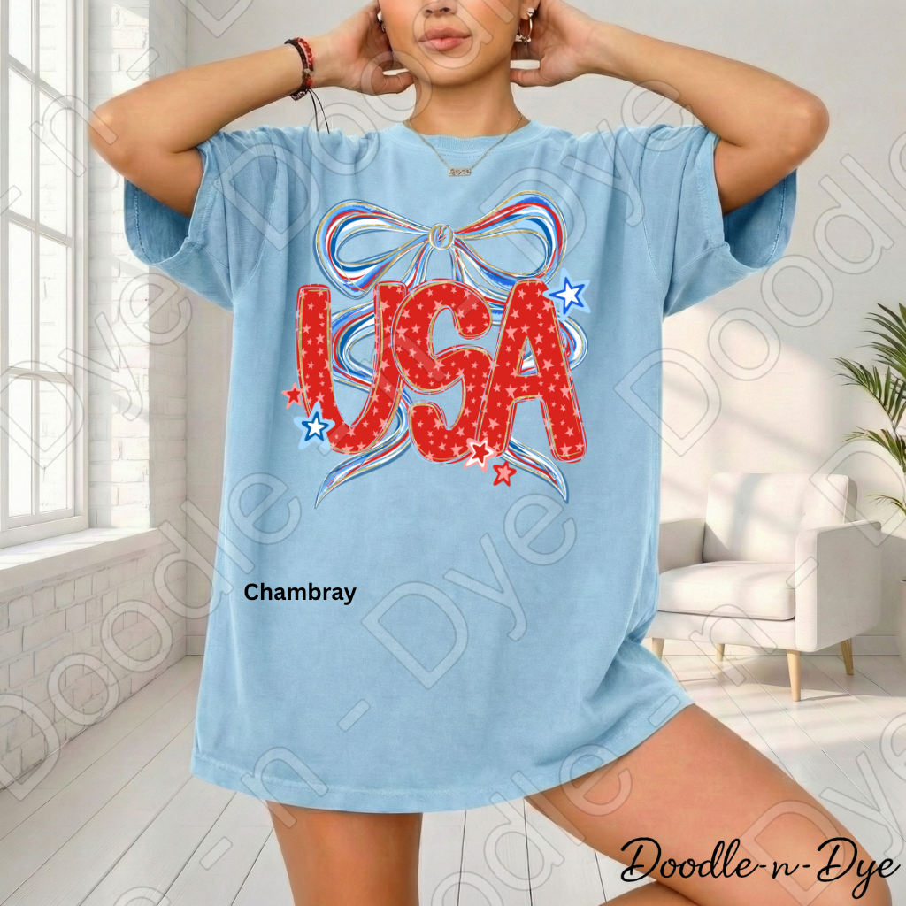 USA 4th of July Shirt, Patriotic Comfort Colors Tee, Red White Blue USA Shirt, Independence Day Tee, Fourth of July Graphic Tee