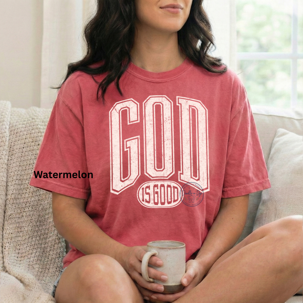 God Is Good Shirt | Christian Comfort Colors® 1717 T-Shirt | Faith Graphic Tee | Inspirational Christian Shirt | Church Gift
