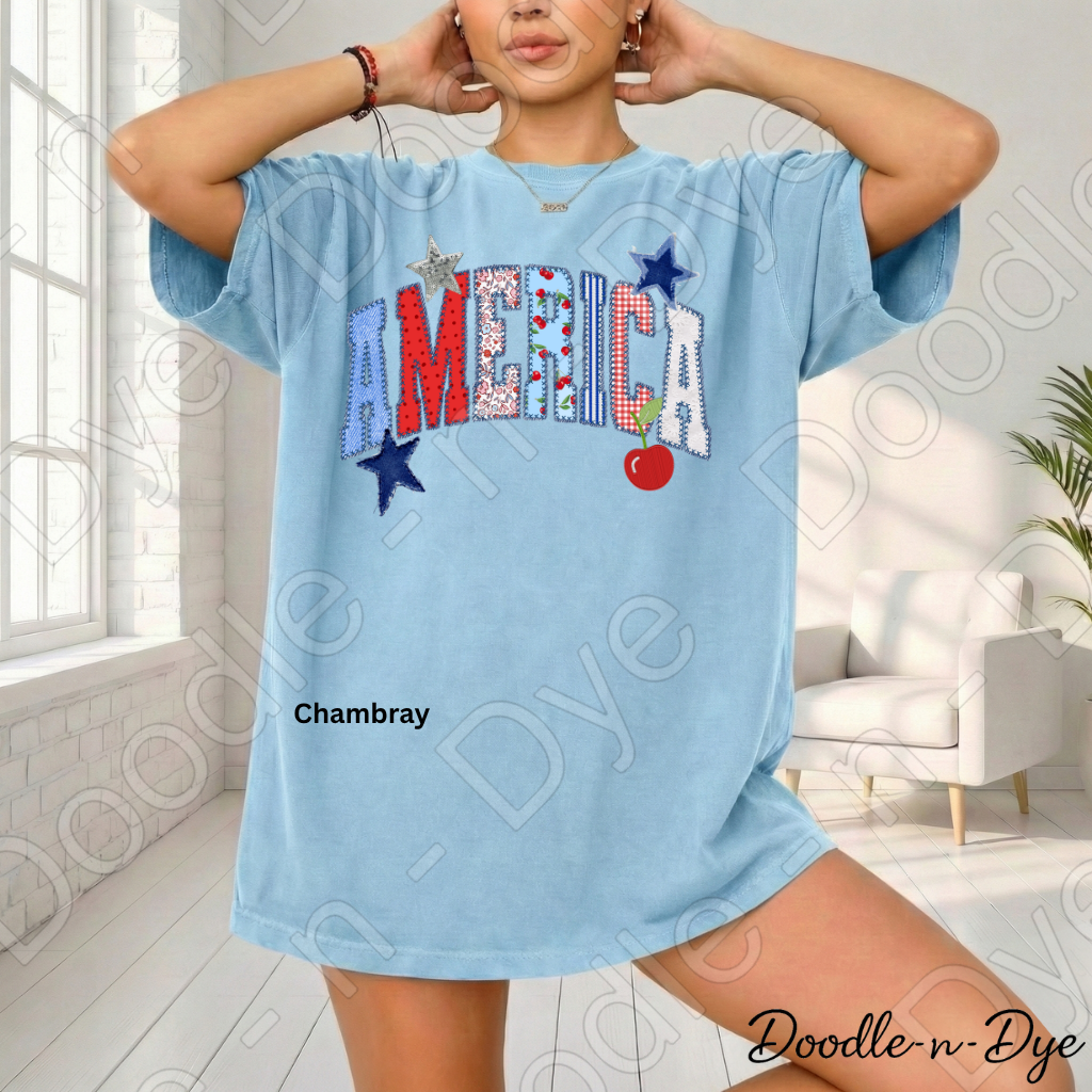 America Independence Day Shirt, Patriotic Comfort Colors Tee, 250th Anniversary Celebration Shirt, Fourth of July Tee, Patriotic July 4th Shirt, Gift for Her