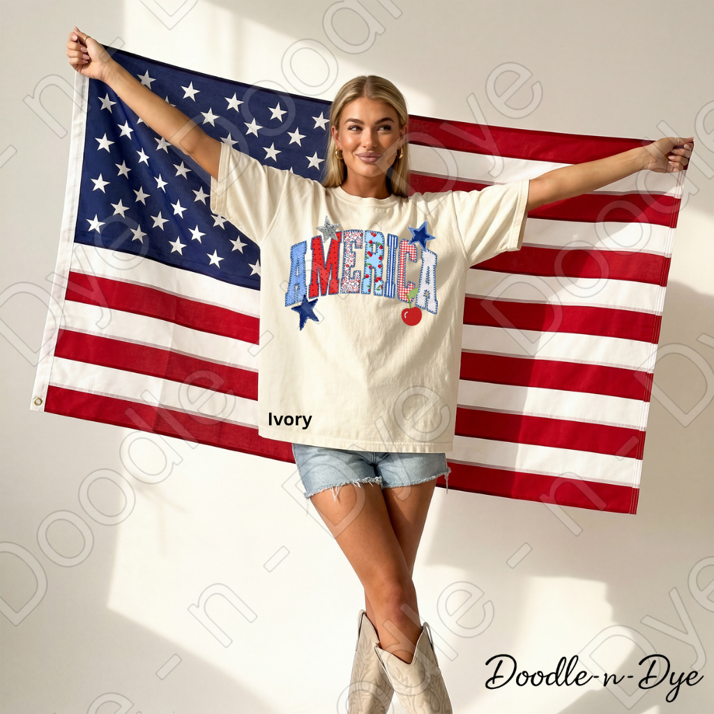 America Independence Day Shirt, Patriotic Comfort Colors Tee, 250th Anniversary Celebration Shirt, Fourth of July Tee, Patriotic July 4th Shirt, Gift for Her