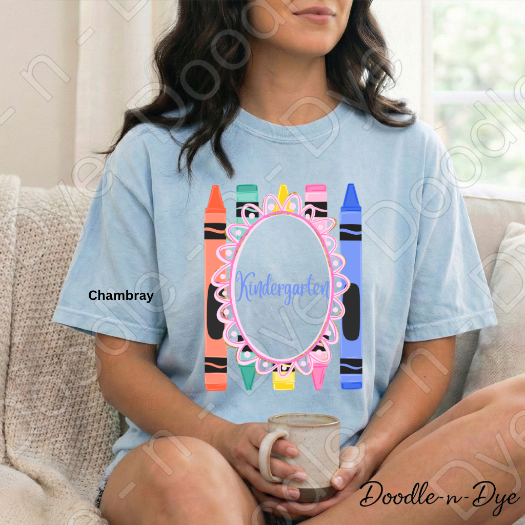 Kindergarten Teacher Shirt, Kindergarten Comfort Colors Teacher Tee, Grade Level Kindergarten Teacher Shirt, Kindergarten Teacher Gift, Back to School Teacher Tee
