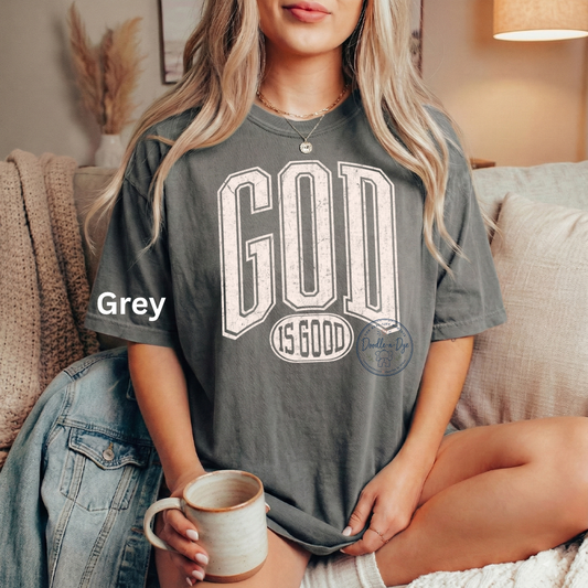 God Is Good Shirt | Christian Comfort Colors® 1717 T-Shirt | Faith Graphic Tee | Inspirational Christian Shirt | Church Gift