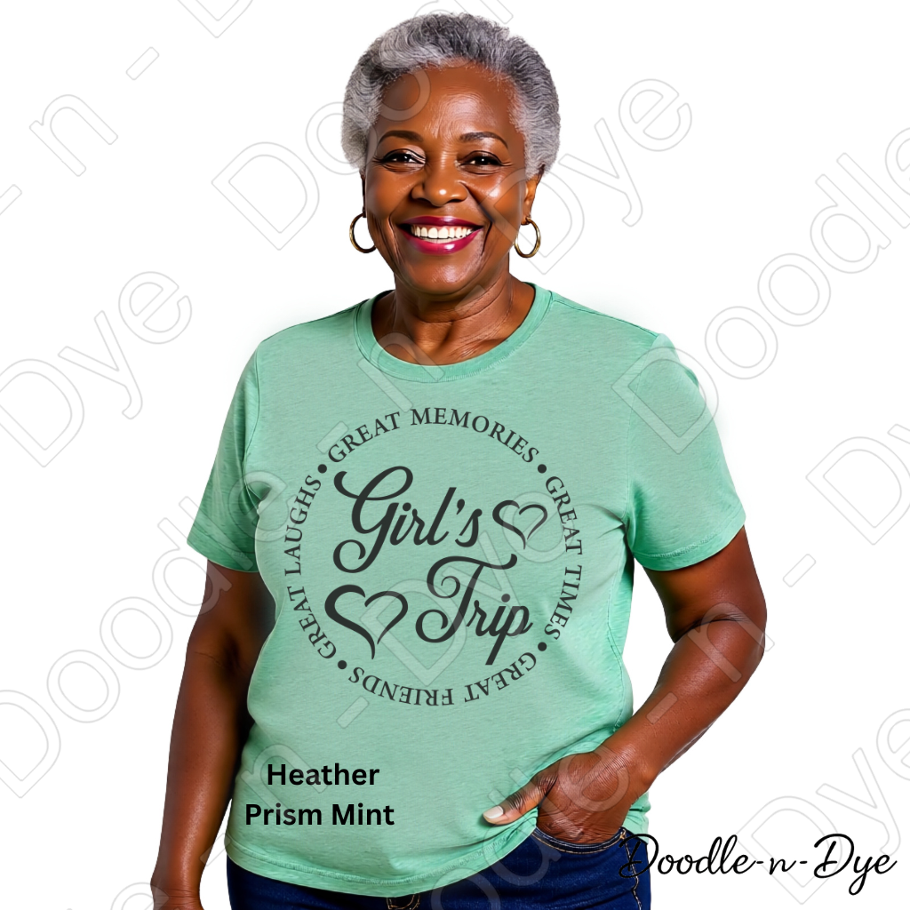 Girls Trip Shirt – Great Memories Comfort Colors Travel Tee - Besties Trip T-Shirt