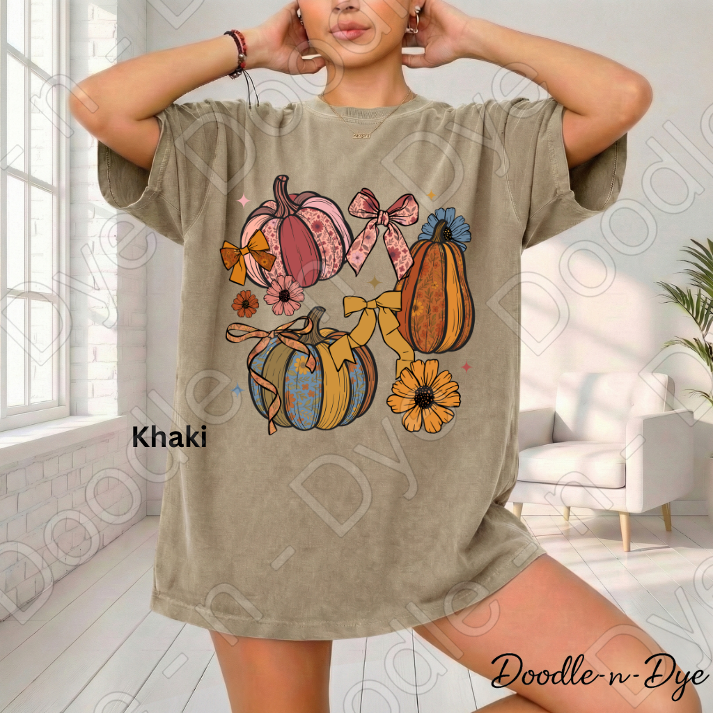 Shabby Chic Pumpkin Shirt, Farmhouse Fall Tee, Comfort Colors Pumpkin Shirt, Coquette Autumn Shirt, Floral Pumpkin Graphic Tee