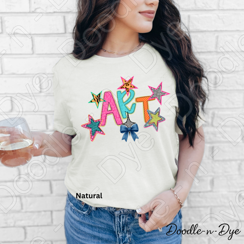 Art Teacher Bella & Canvas Tee, Back to School Teacher & Student Tee, Meet‑the‑Teacher & Classroom Photos, Beginning of School Art Teacher Shirt, Gift for Teacher