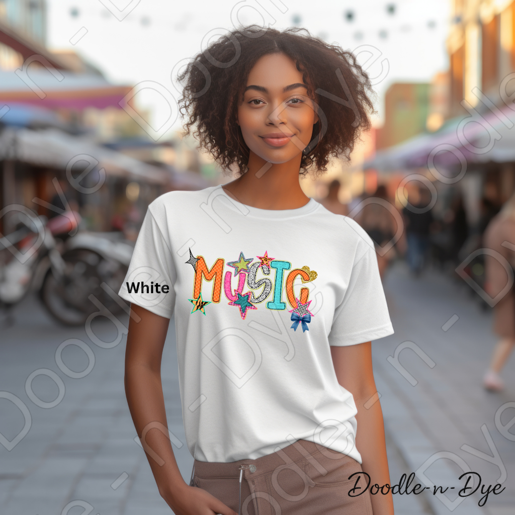 Music Teacher Shirt, Bella Canvas Music Teacher Tee, Music Educator Shirt, Choir Teacher Gift, Band Teacher Tee, Back to School Music Teacher