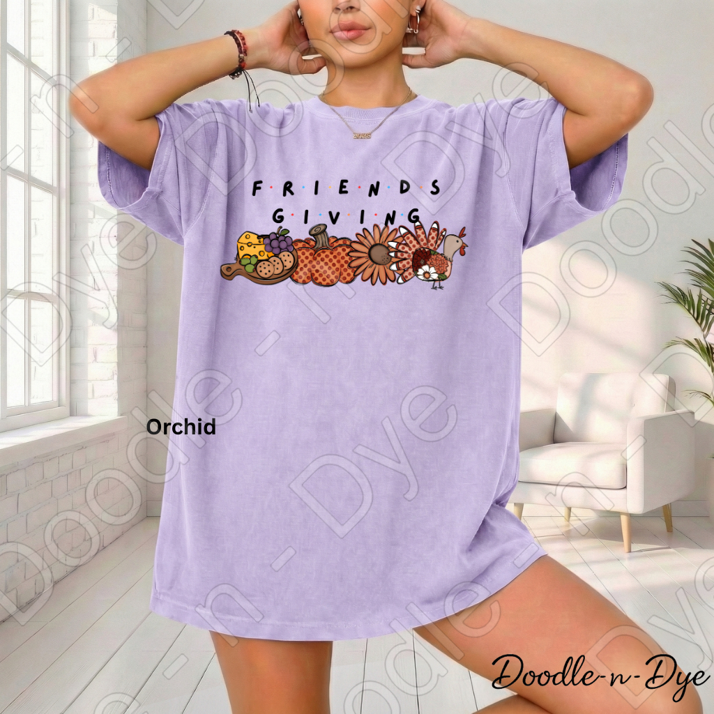 Friends Giving Shirt | Original Friendsgiving Comfort Colors Tee | Thanksgiving Friends Shirt | Fall Gathering Graphic Tee | Comfort Colors 1717