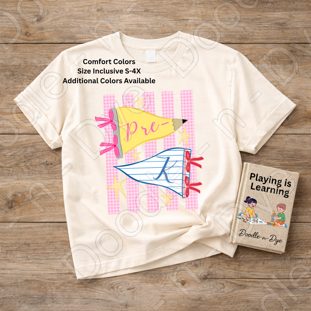 Pre-K Teacher Shirt – Comfort Colors Preschool Teacher Tee, Early Childhood Back to School Apparel
