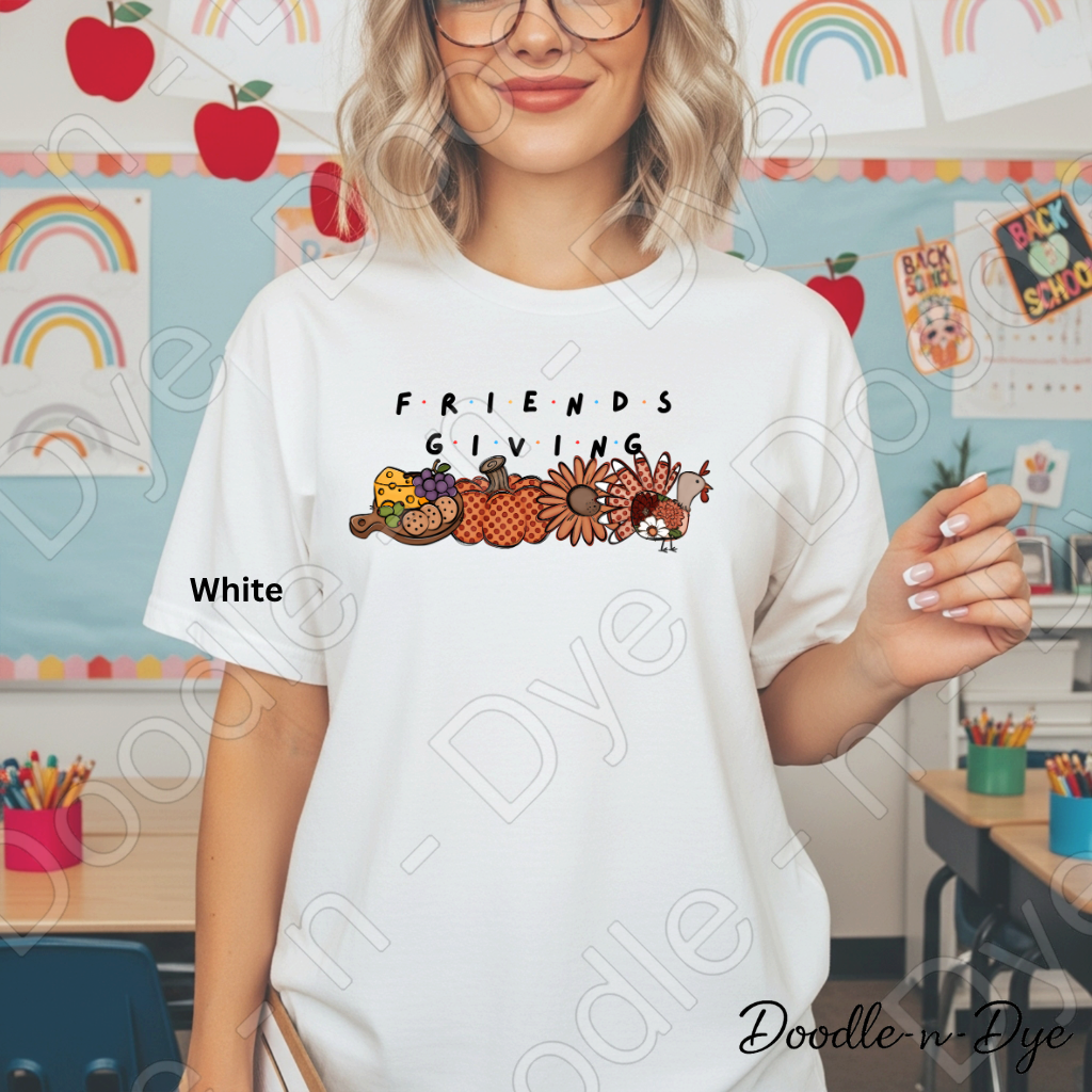 Friends Giving Shirt | Original Friendsgiving Comfort Colors Tee | Thanksgiving Friends Shirt | Fall Gathering Graphic Tee | Comfort Colors 1717