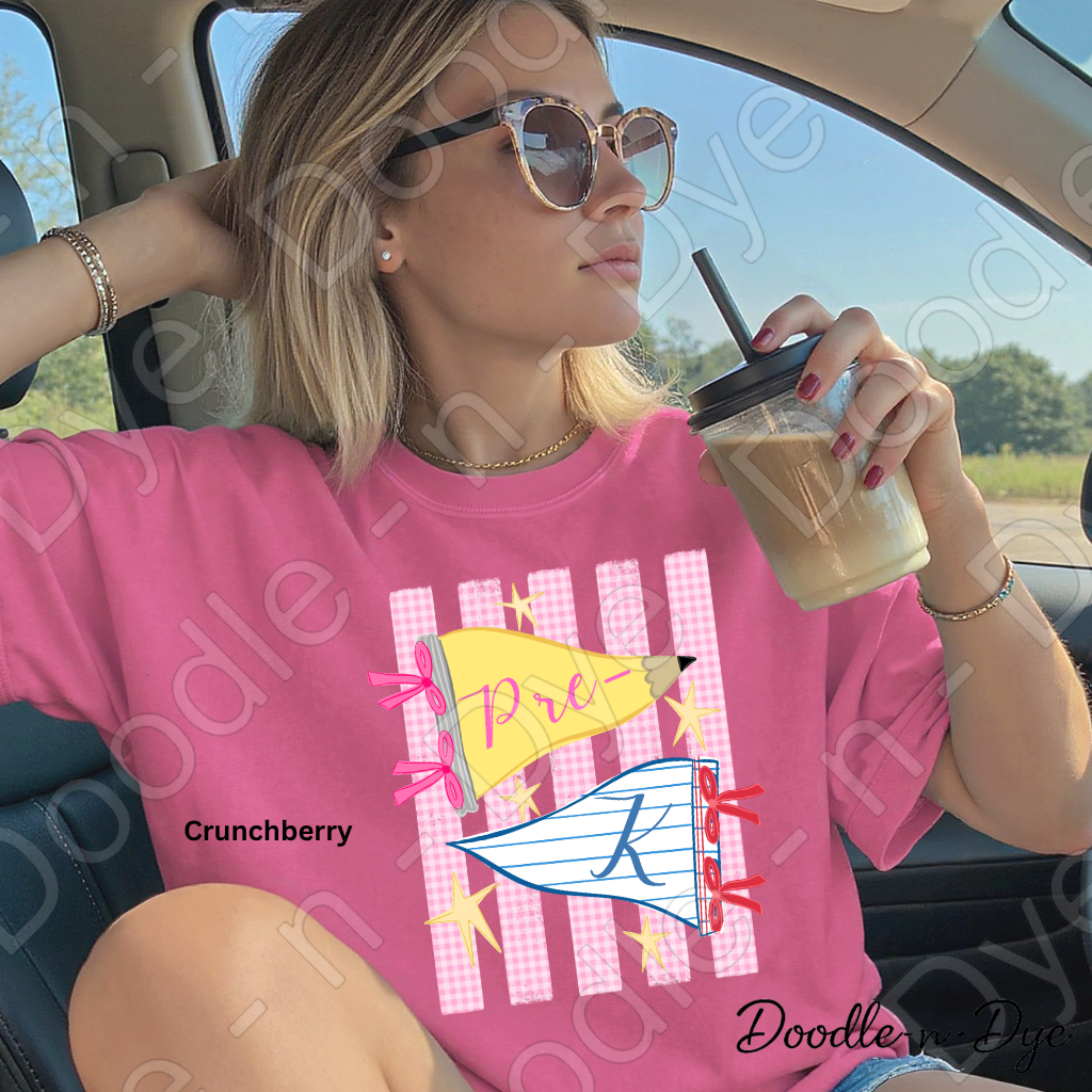 Pre-K Teacher Shirt – Comfort Colors Preschool Teacher Tee, Early Childhood Back to School Apparel