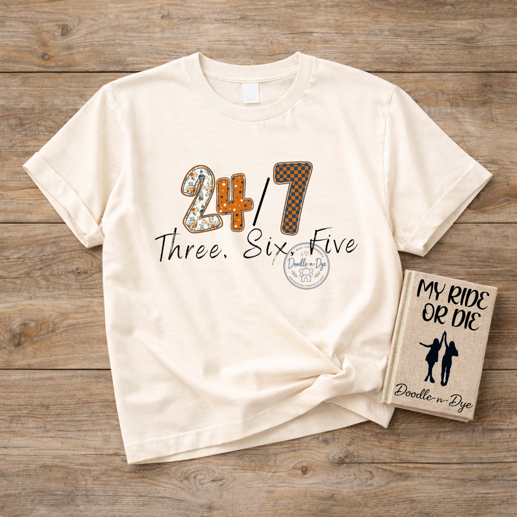 24/7 Shirt | Original Comfort Colors® Graphic Tee | Best Friend Shirt | Love of your Life Tee | Ride or Die Tee | Friendship Gift | Always There Shirt