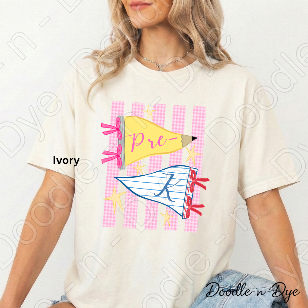 Pre-K Teacher Shirt – Comfort Colors Preschool Teacher Tee, Early Childhood Back to School Apparel