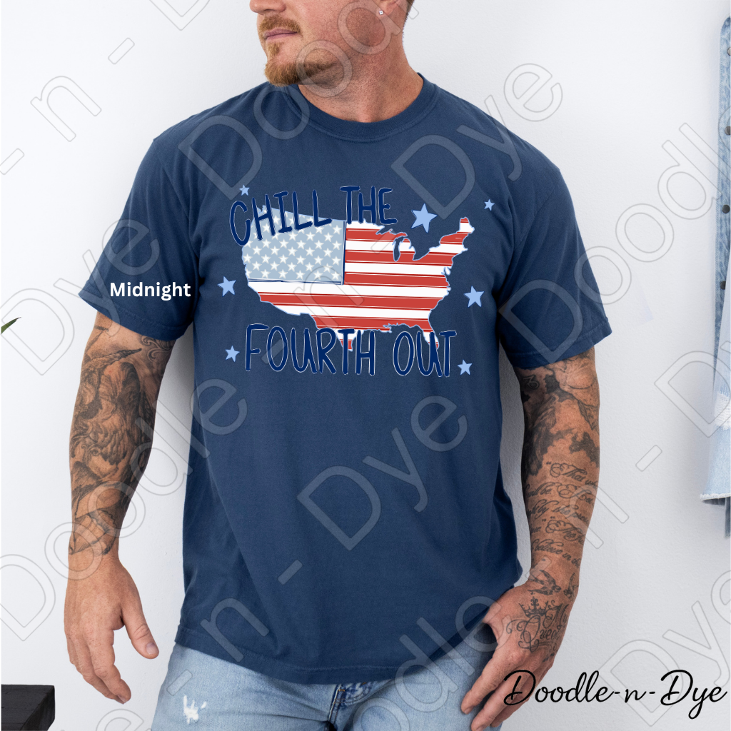 July 4th Comfort Colors Tee, Independence Day Shirt, Patriotic 4th of July t-Shirt, 250 Anniversary USA tee