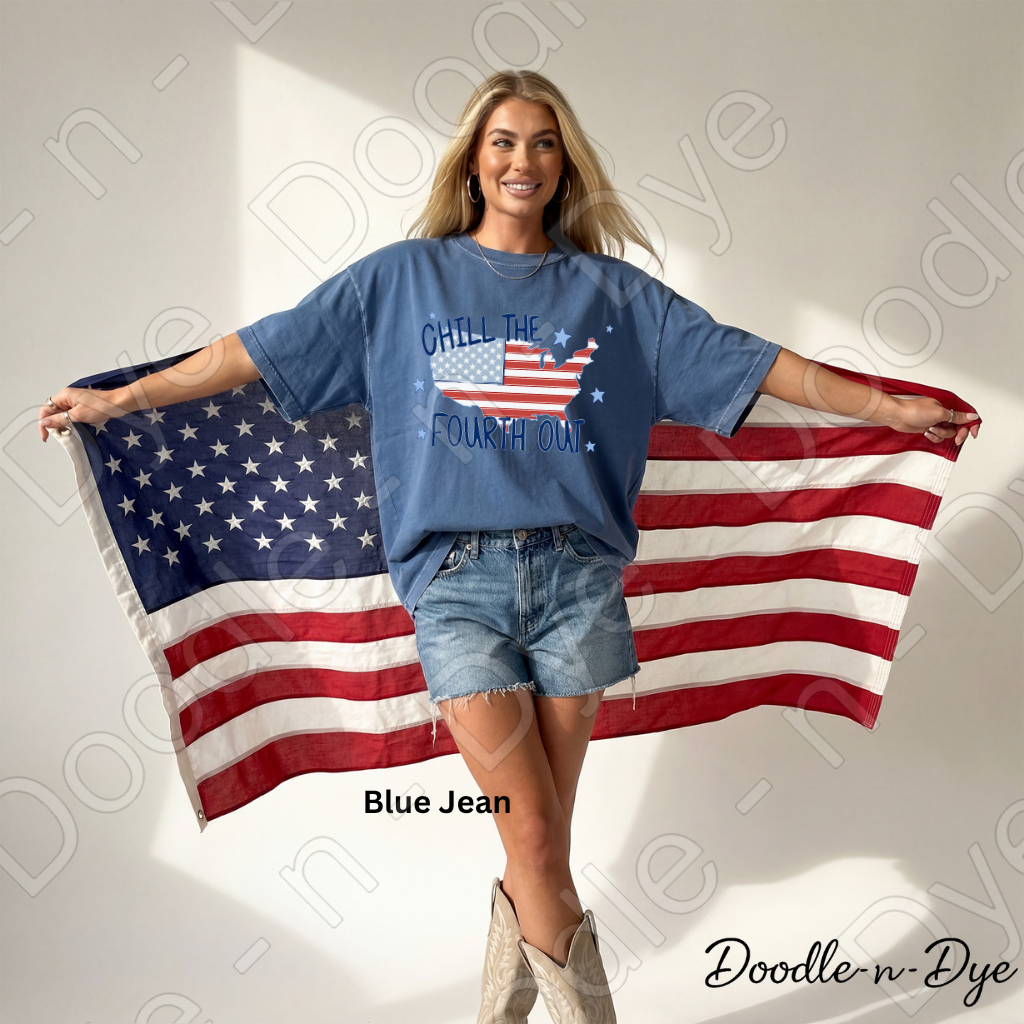 July 4th Comfort Colors Tee, Independence Day Shirt, Patriotic 4th of July t-Shirt, 250 Anniversary USA tee