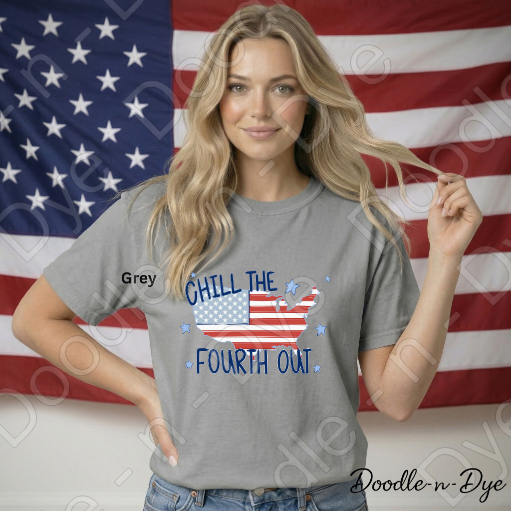 July 4th Comfort Colors Tee, Independence Day Shirt, Patriotic 4th of July t-Shirt, 250 Anniversary USA tee