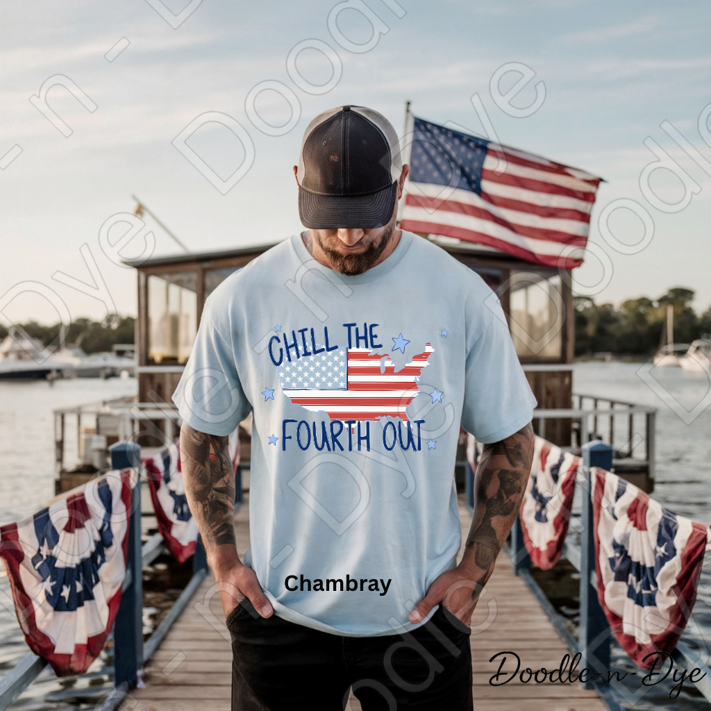 July 4th Comfort Colors Tee, Independence Day Shirt, Patriotic 4th of July t-Shirt, 250 Anniversary USA tee