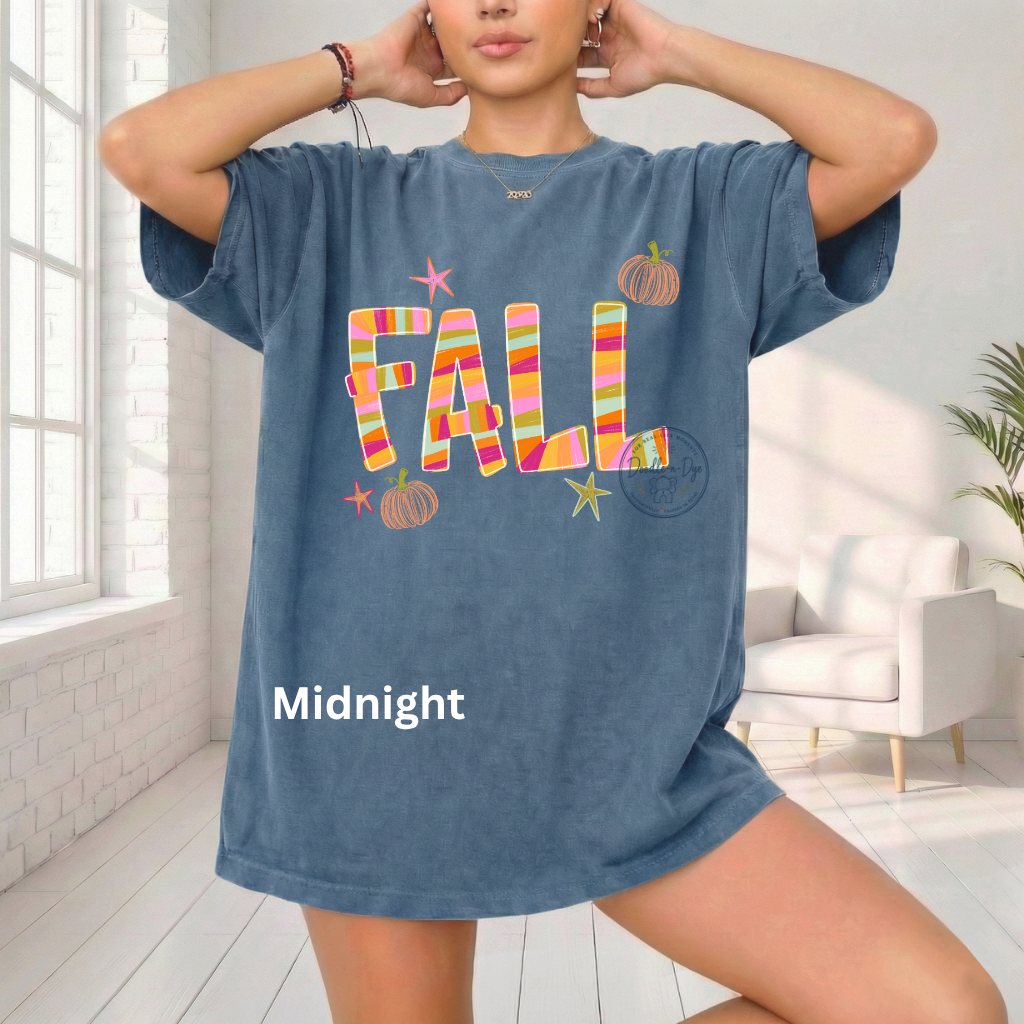 Fall Shirt | Comfort Colors® 1717 Autumn T-Shirt | Colorful Fall Graphic Tee | Cute Pumpkin Shirt | Boutique Fall Shirt for Women
