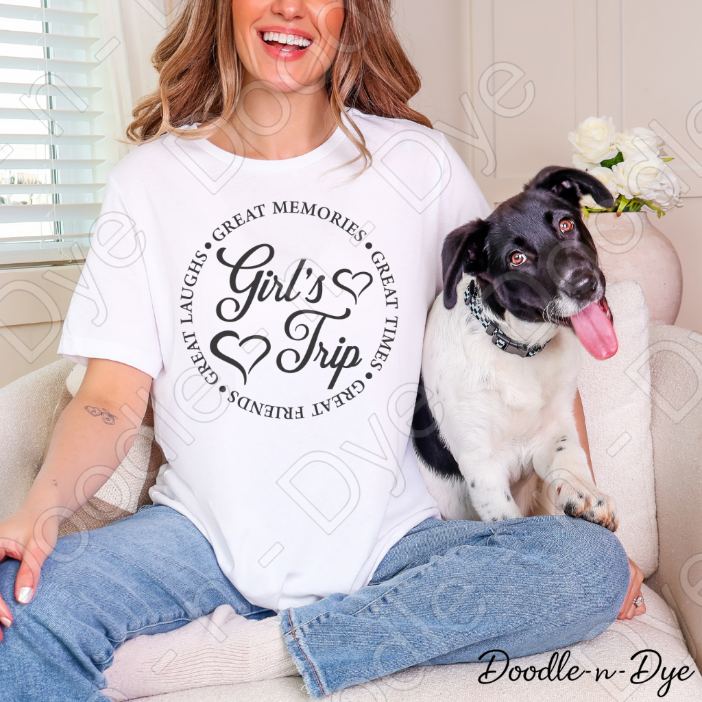 Girls Trip Shirt – Great Memories Comfort Colors Travel Tee - Besties Trip T-Shirt