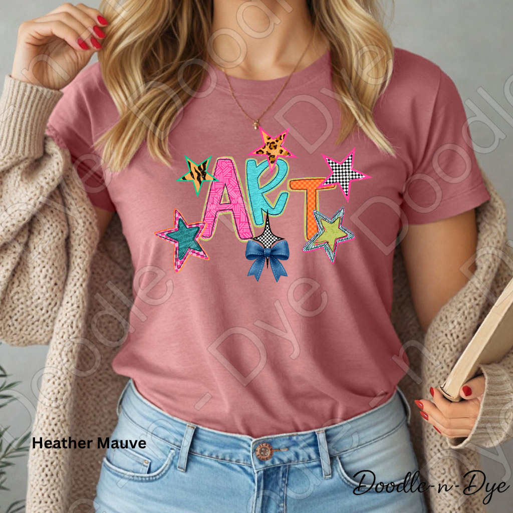 Art Teacher Bella & Canvas Tee, Back to School Teacher & Student Tee, Meet‑the‑Teacher & Classroom Photos, Beginning of School Art Teacher Shirt, Gift for Teacher