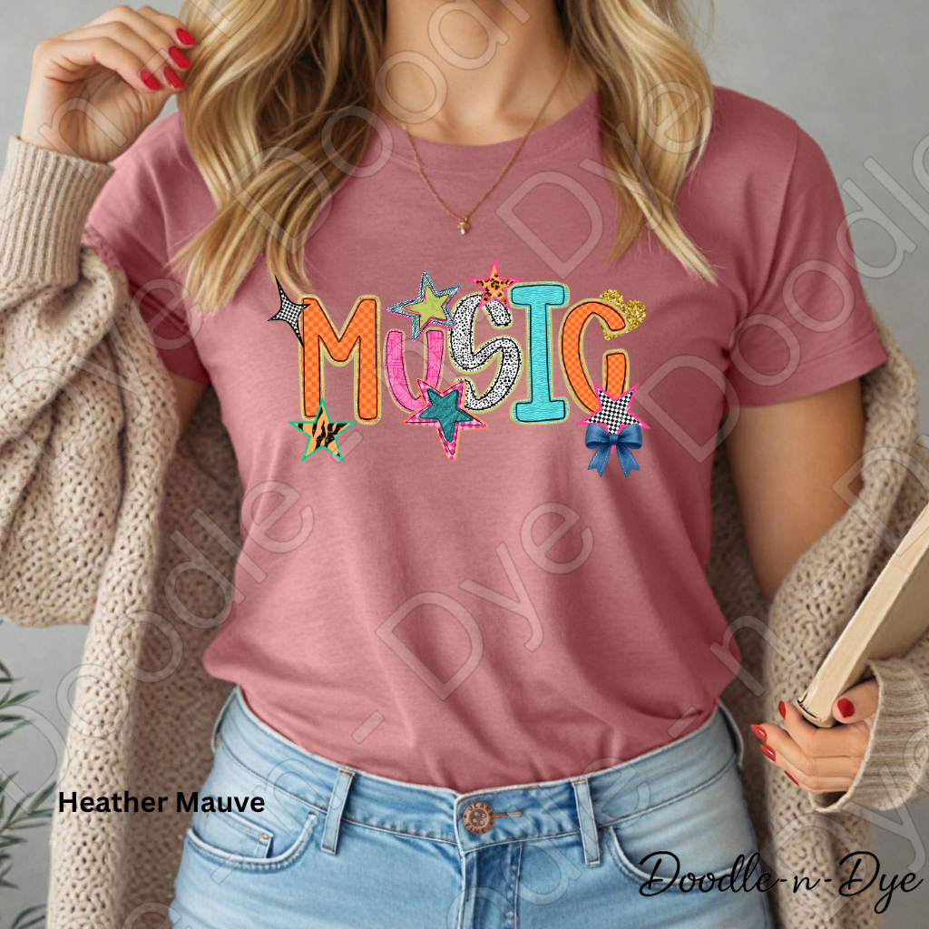 Music Teacher Shirt, Bella Canvas Music Teacher Tee, Music Educator Shirt, Choir Teacher Gift, Band Teacher Tee, Back to School Music Teacher