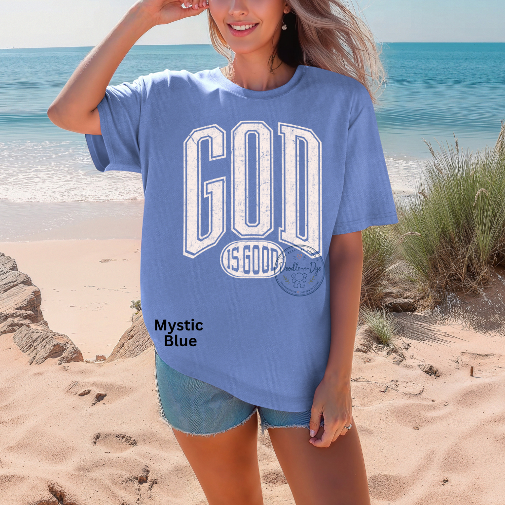 God Is Good Shirt | Christian Comfort Colors® 1717 T-Shirt | Faith Graphic Tee | Inspirational Christian Shirt | Church Gift
