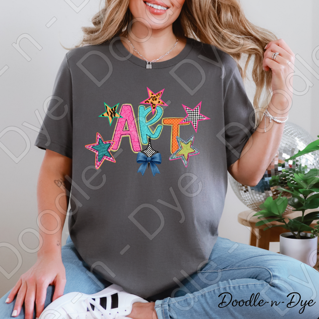 Art Teacher Bella & Canvas Tee, Back to School Teacher & Student Tee, Meet‑the‑Teacher & Classroom Photos, Beginning of School Art Teacher Shirt, Gift for Teacher