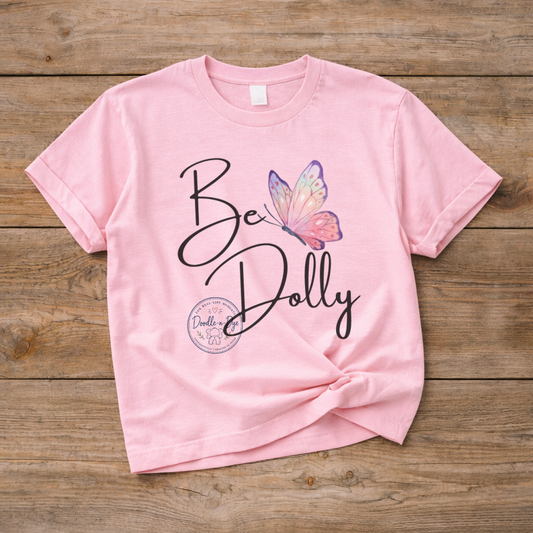 Be Dolly Butterfly Tee | Kindness & Inspiration Comfort Colors® Shirt
