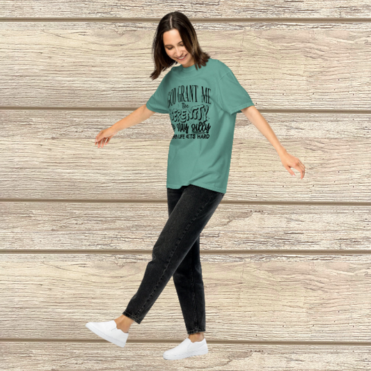Funny Serenity Shirt | Comfort Colors® Stay Silly Tee | Positive Message Tee | Inspirational Shirt