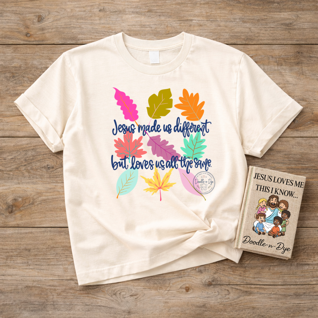 Jesus Loves Us Shirt | Comfort Colors® Christian Faith Tee | Faith Jesus Loves Us Just the Same Shirt