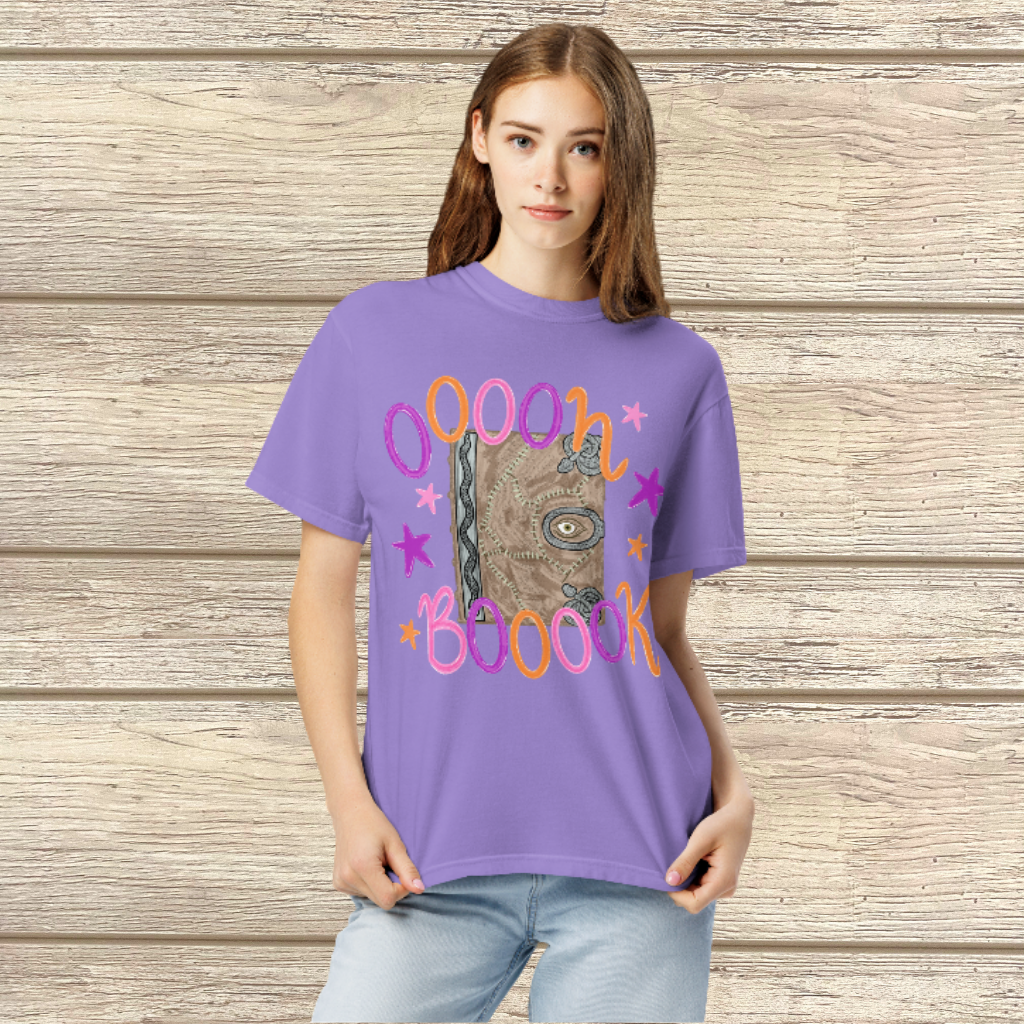 Witch Spell Book Halloween Shirt | Comfort Colors® Witchy Tee | Fun October Fall Shirt